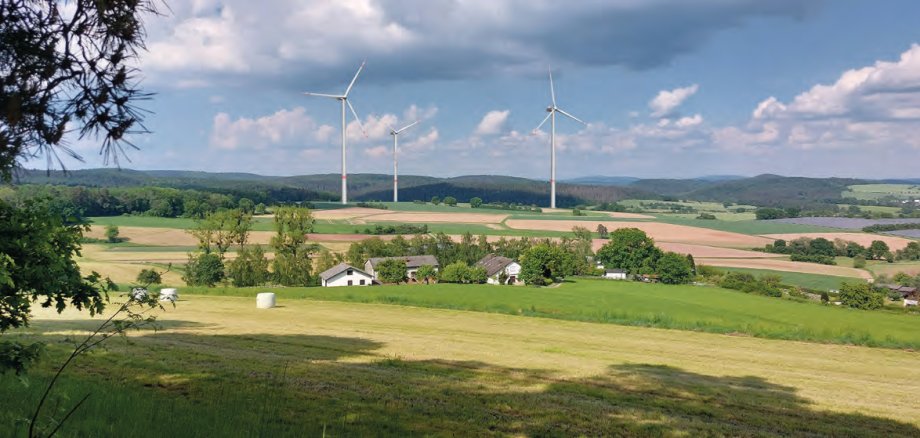 Visualisierung Nr. 2 - Blick von der Grillhütte Reddehausen